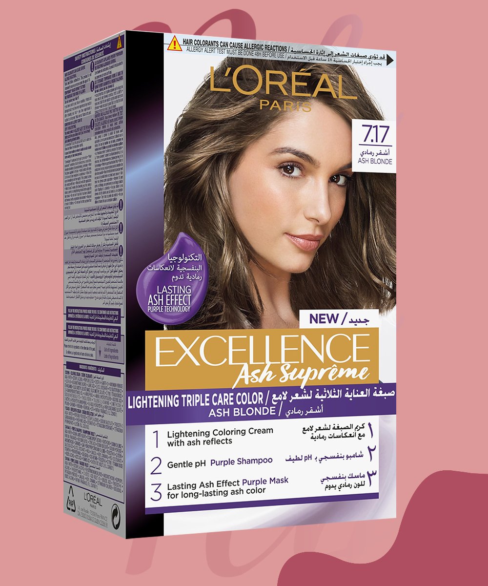 LOREAL EXCELLENCE ASH SUPREME 7.17 ASH BLONDE LLC