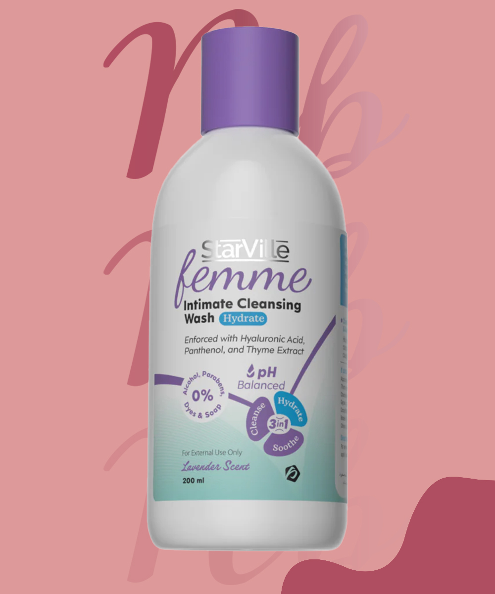 STARVILLE FEMME INTIMATE CLEANSING WASH (HYDRATE) 200ML