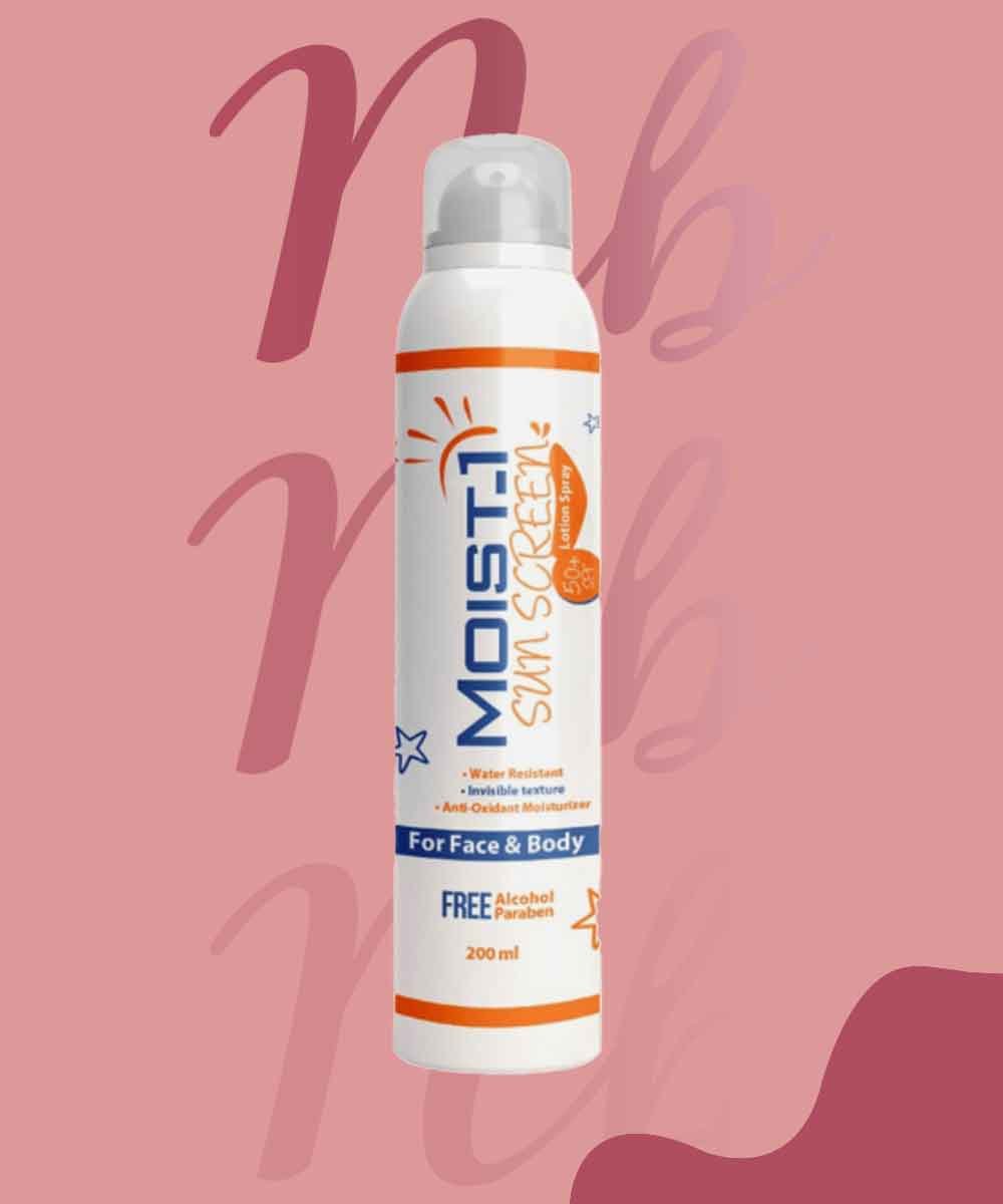 MOIST-1 SUNSCREEN SPF +50 SPRAY 200Ml